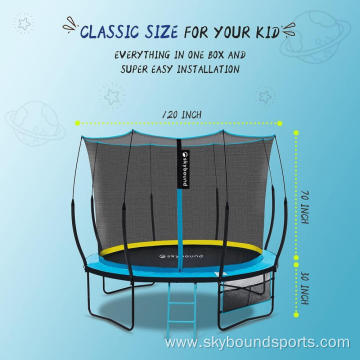 SkyBound 10FT Trampoline with Enclosure
